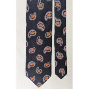BOSS Hugo Boss 100% Silk Paisley Tie Made in Italy